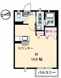 グランメゾン白島中町の物件間取画像